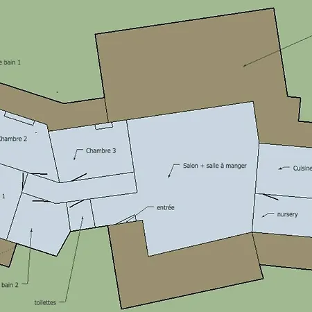House On Large Terrain Between Beach & Salt Marshe La Couarde-sur-Mer